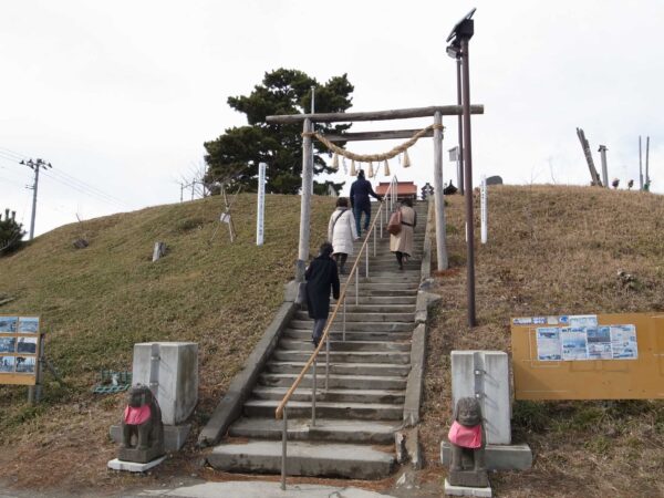 名取沿岸部の閖上地区に訪問した時の様子
